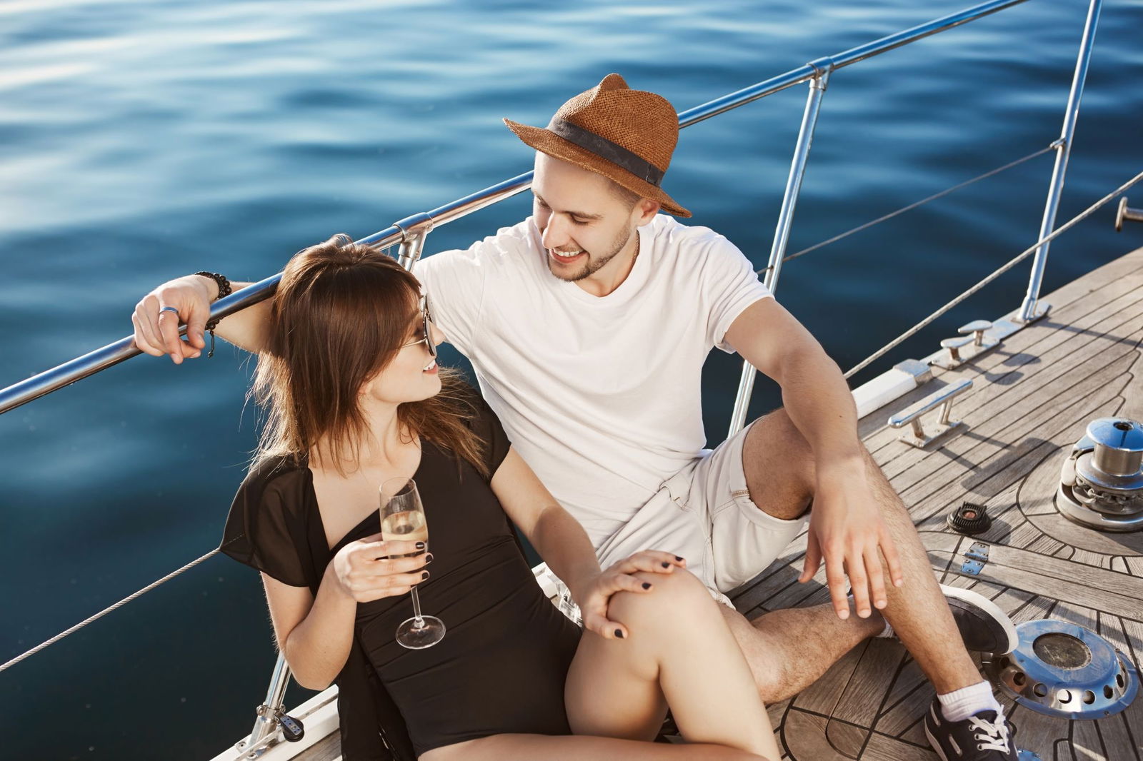 Pareja barco