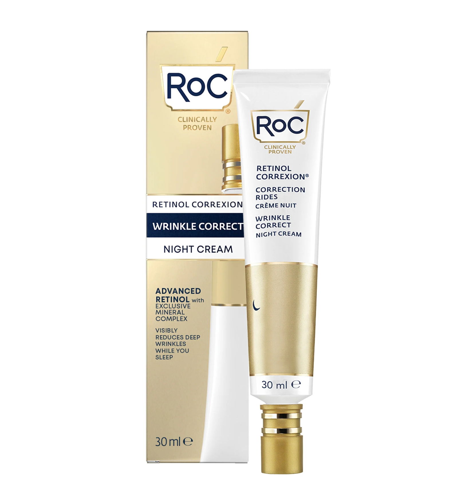 RoC Retinol Correxion Wrinkle Correct Crema de Noche