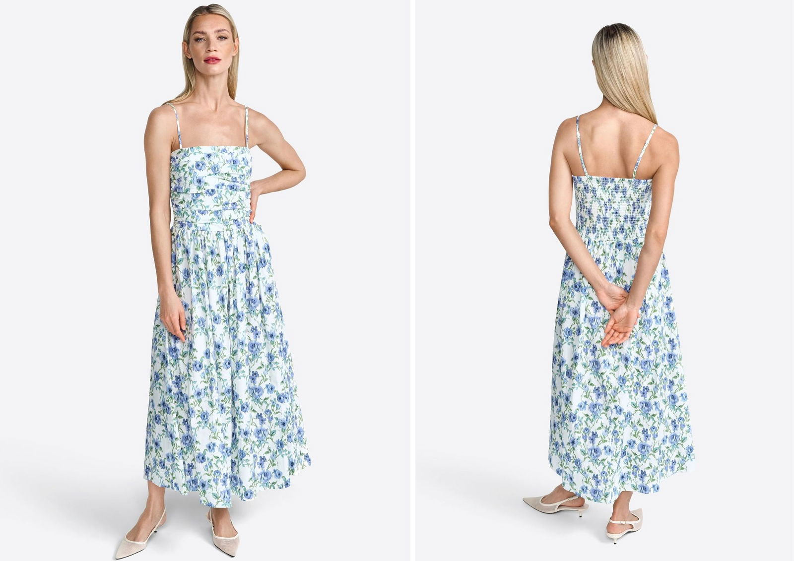 RICH & ROYAL Vestido largo palace blue