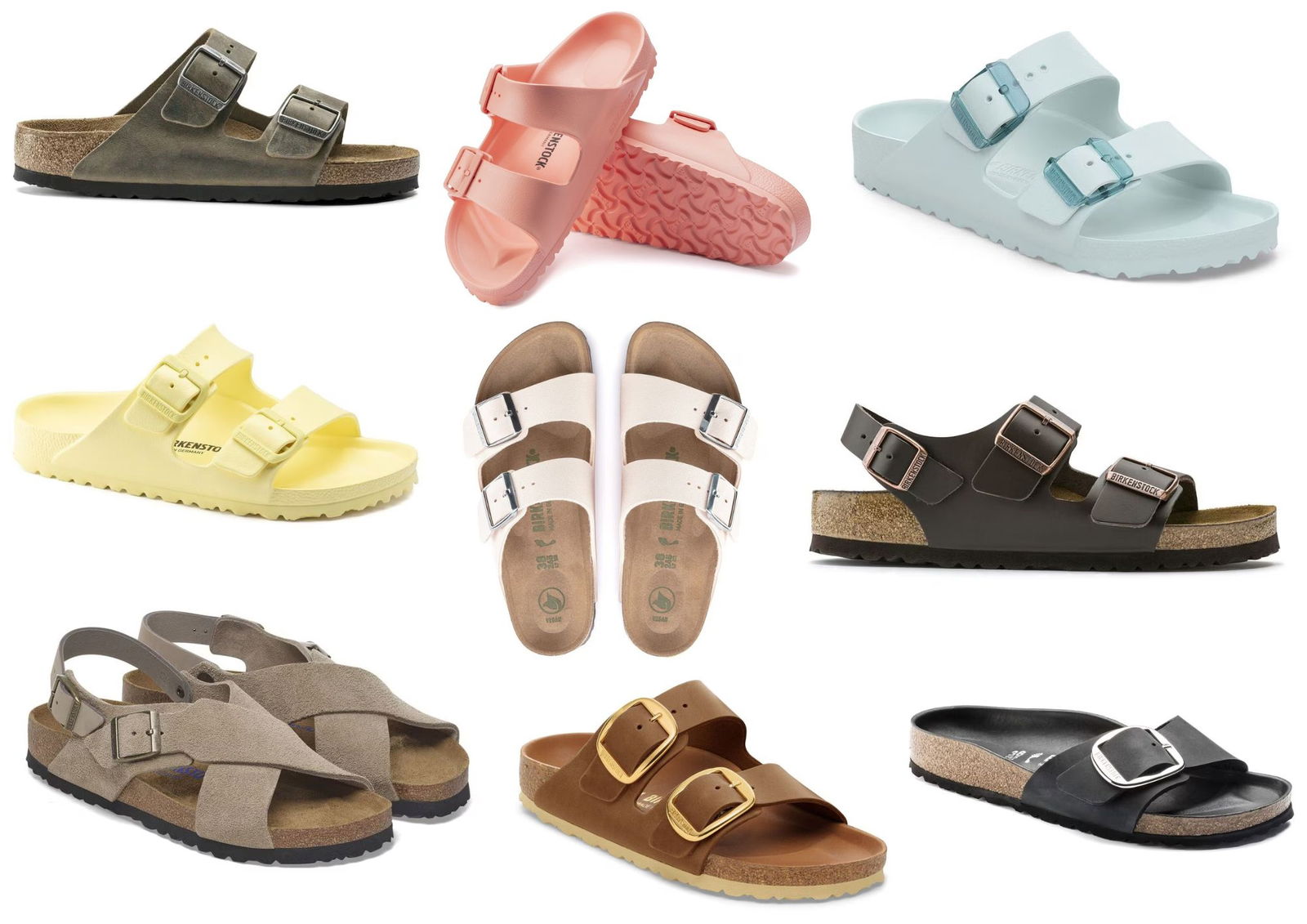 Sandalias tipo bio con hebilla BIRKENSTOCK