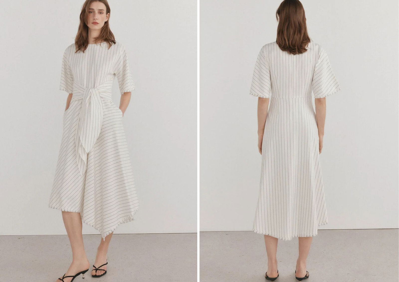 Vestido con lazada rayas PEDRO DEL HIERRO