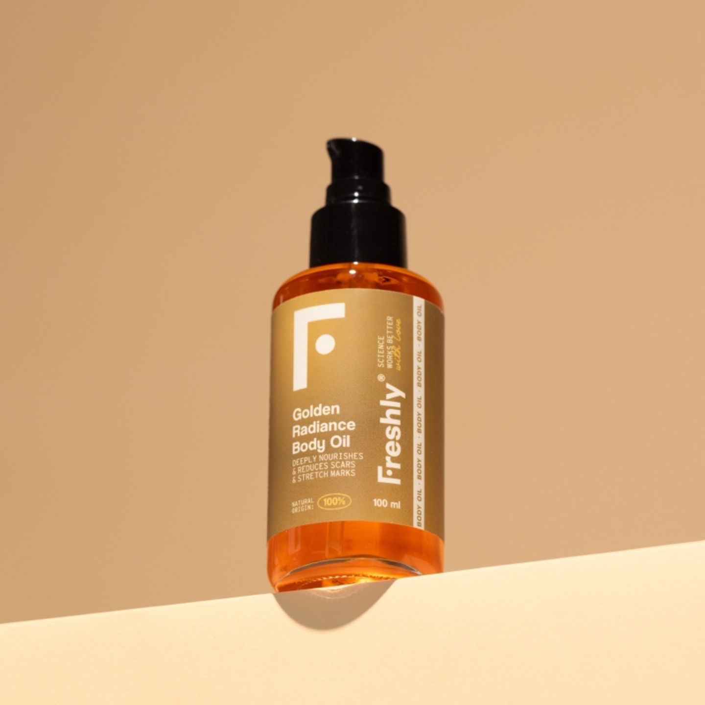 Aceite corporal para estrías y cicatrices