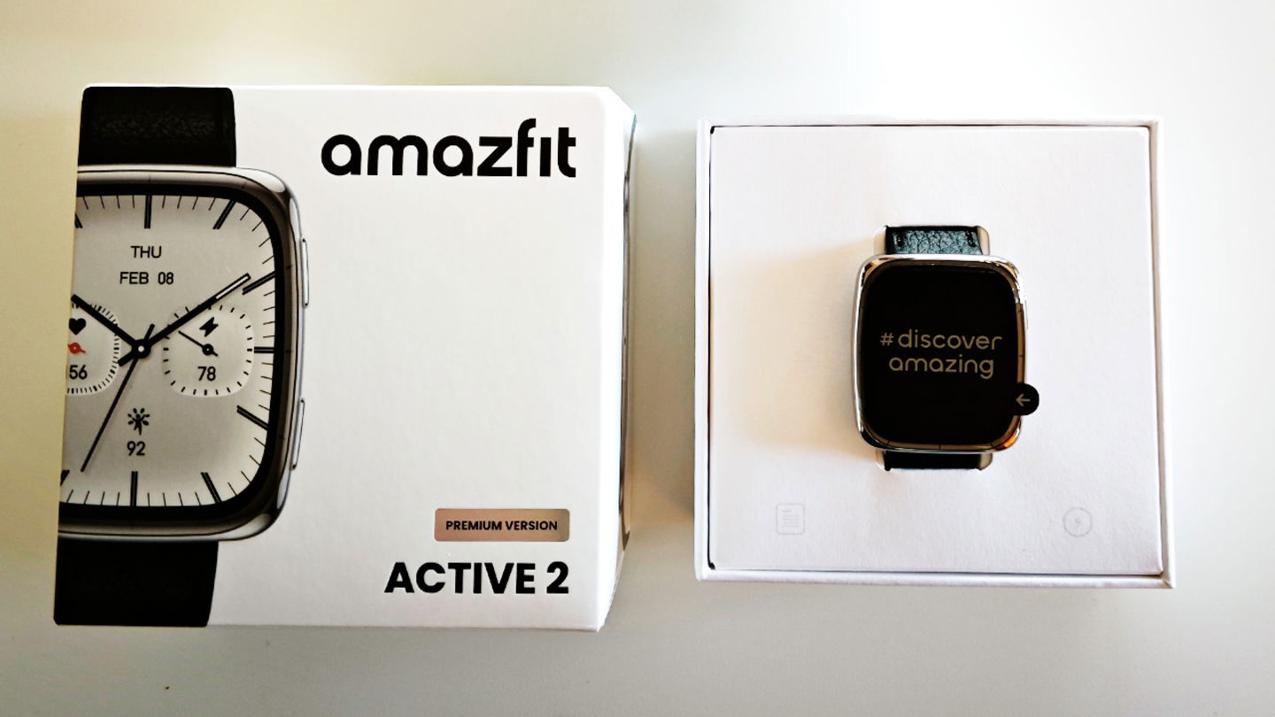 Amazfit Active 2 Square caja