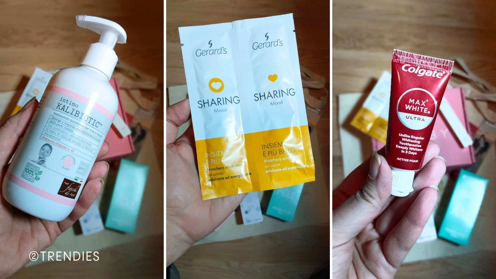 Productos caja abiby
