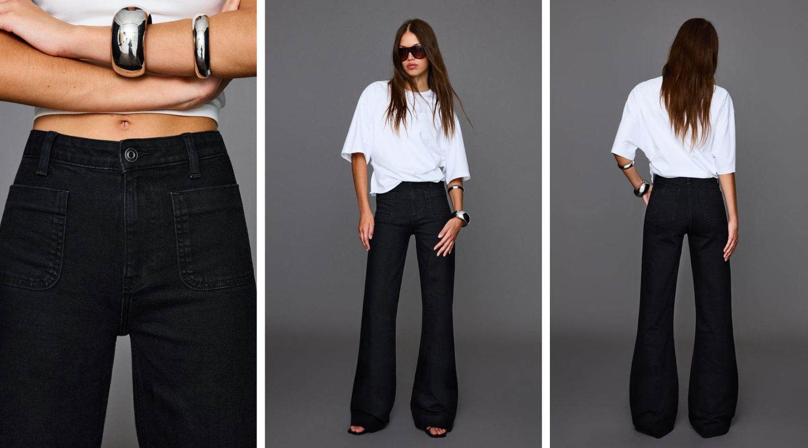 Bershka denim vaqueros bolsillos