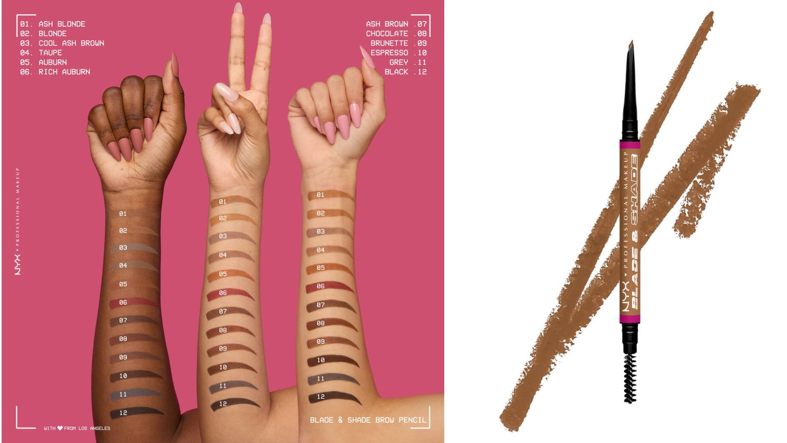 Suaches de Blade & Shade | NYX Professional Makeup