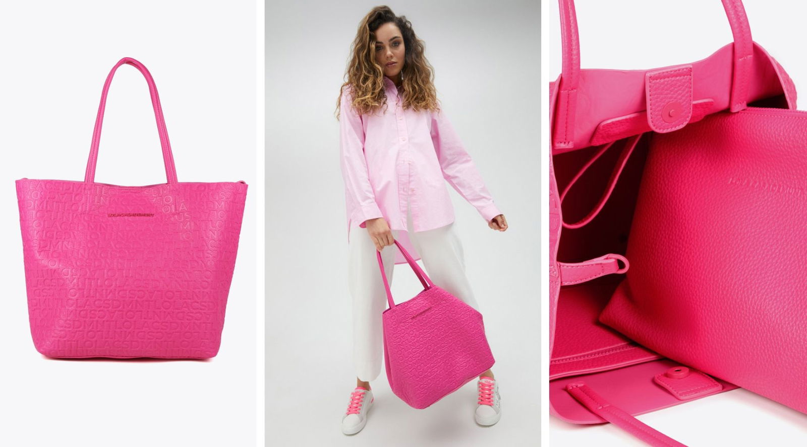 Bolso rosa Lola Casademunt