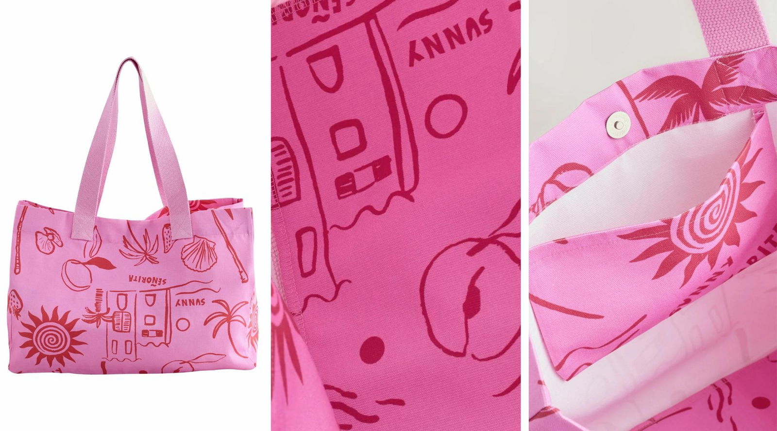 Bolso rosa Next