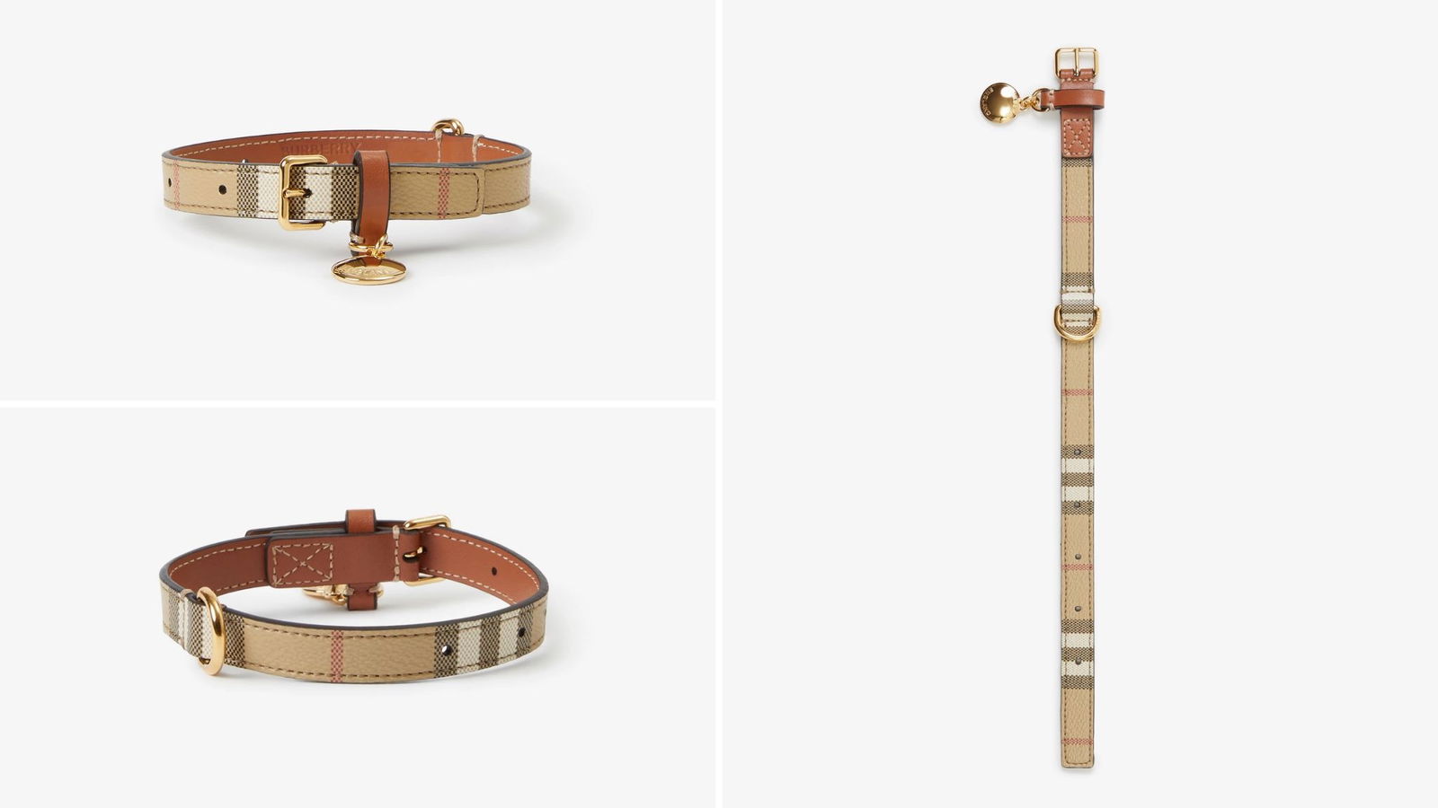 Collar perro Burberry