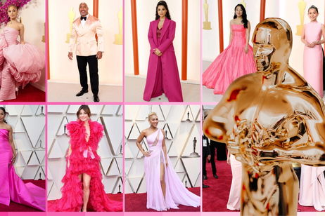 La alfombra "rosa": un color icónico en las galas de premios La alfombra "rosa": un color icónico en las galas de premios