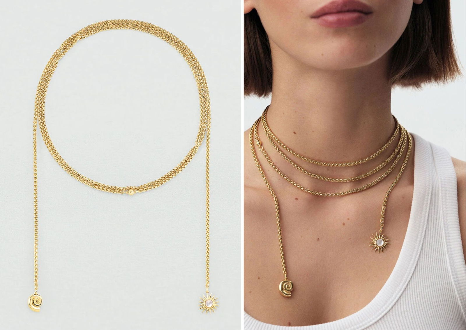 Joyas María Pombo x Agatha Paris multiposición