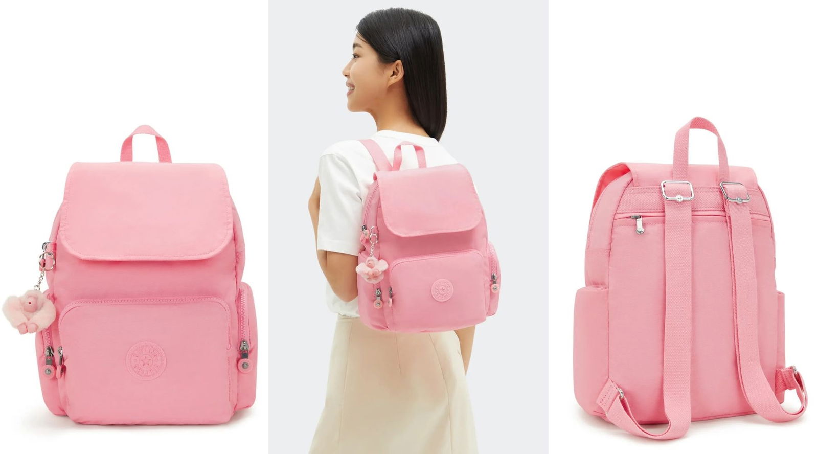 Mochila rosa Kipling