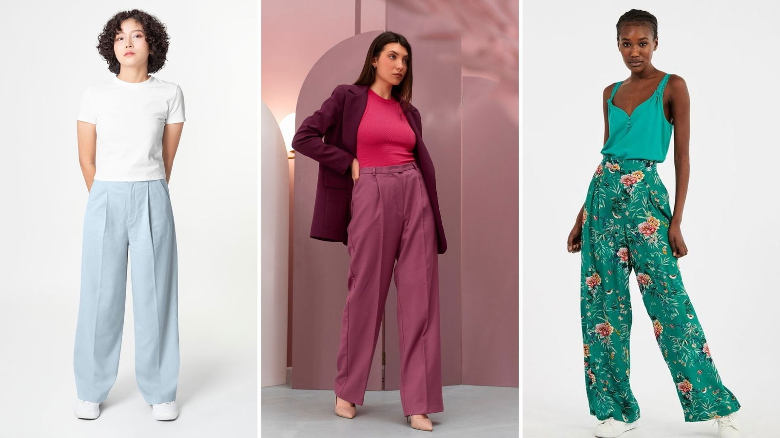 Pantalones palazzo