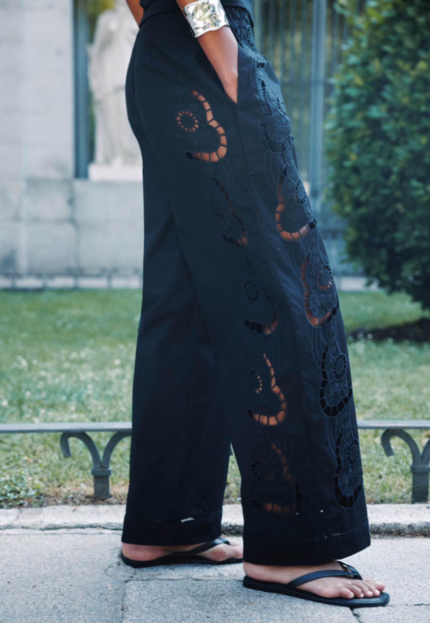 Pantalón palazzo H&M