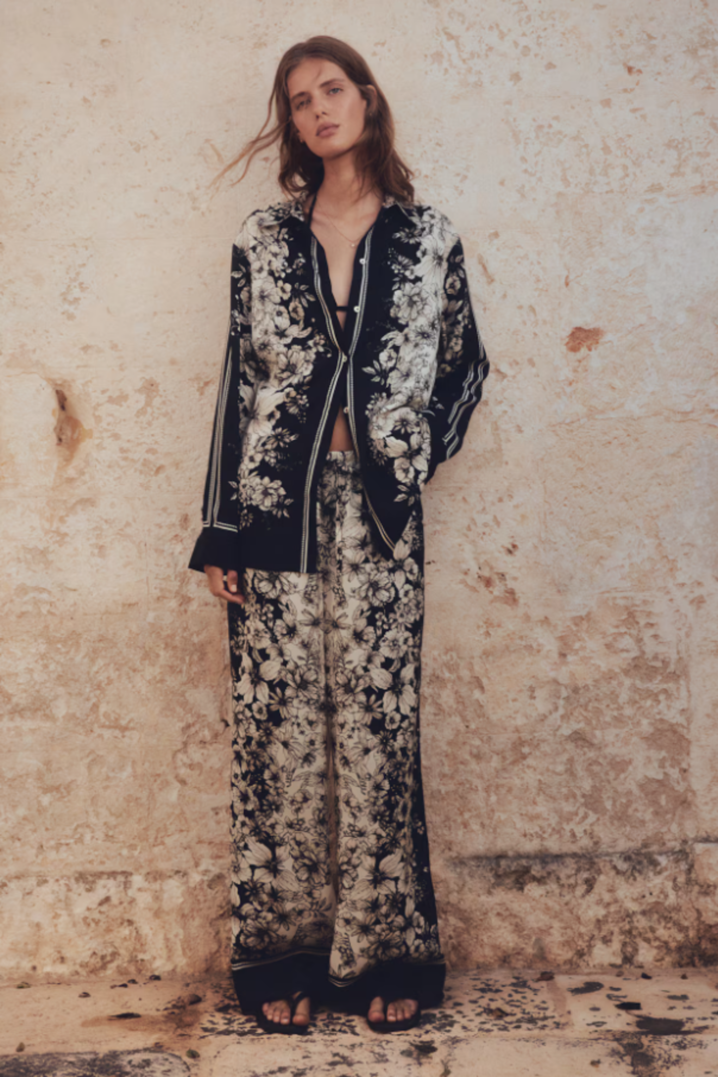 Pantalón palazzo H&M