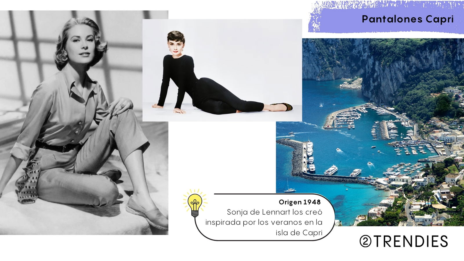 Origen pantalón capri