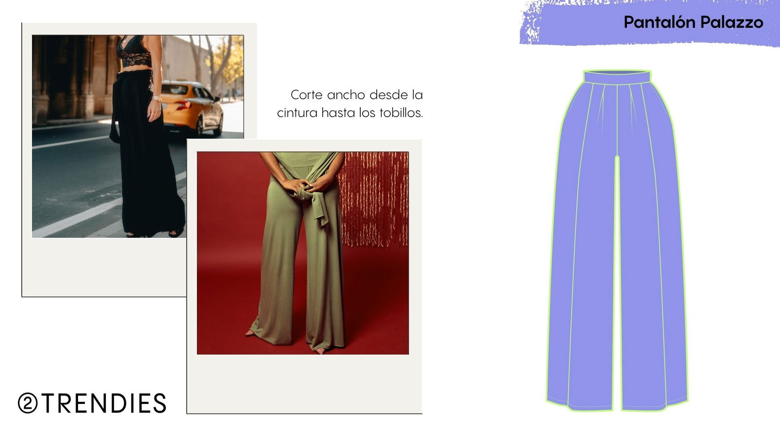 Pantalones palazzo