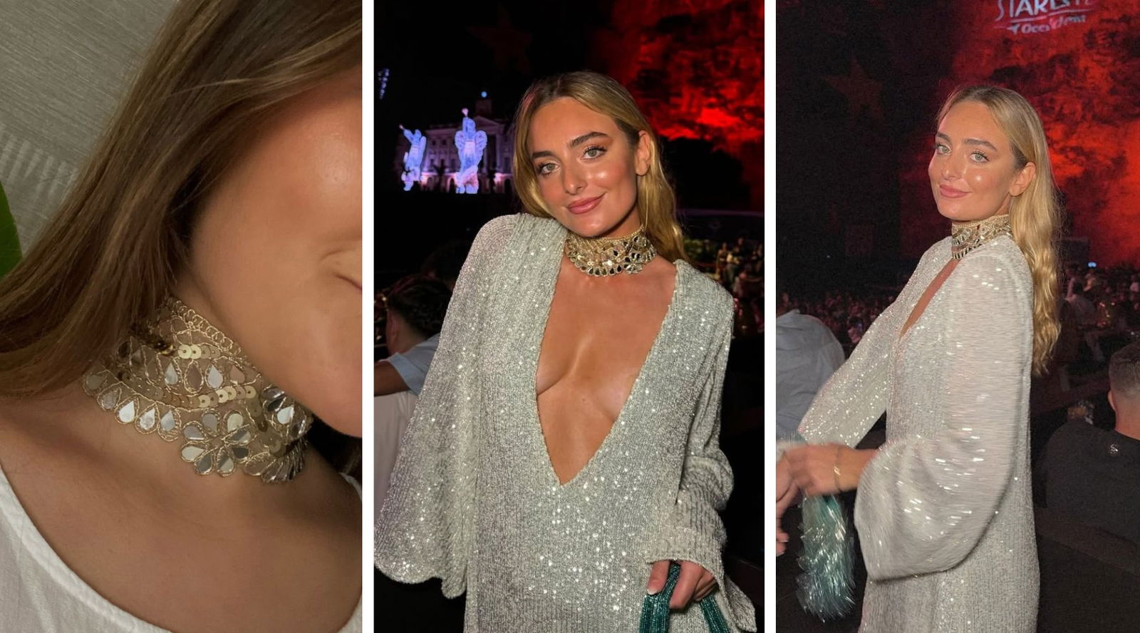 Tendencia chocker espejos @nataliaxpr con Chocker Julieta de @pipiolasssss