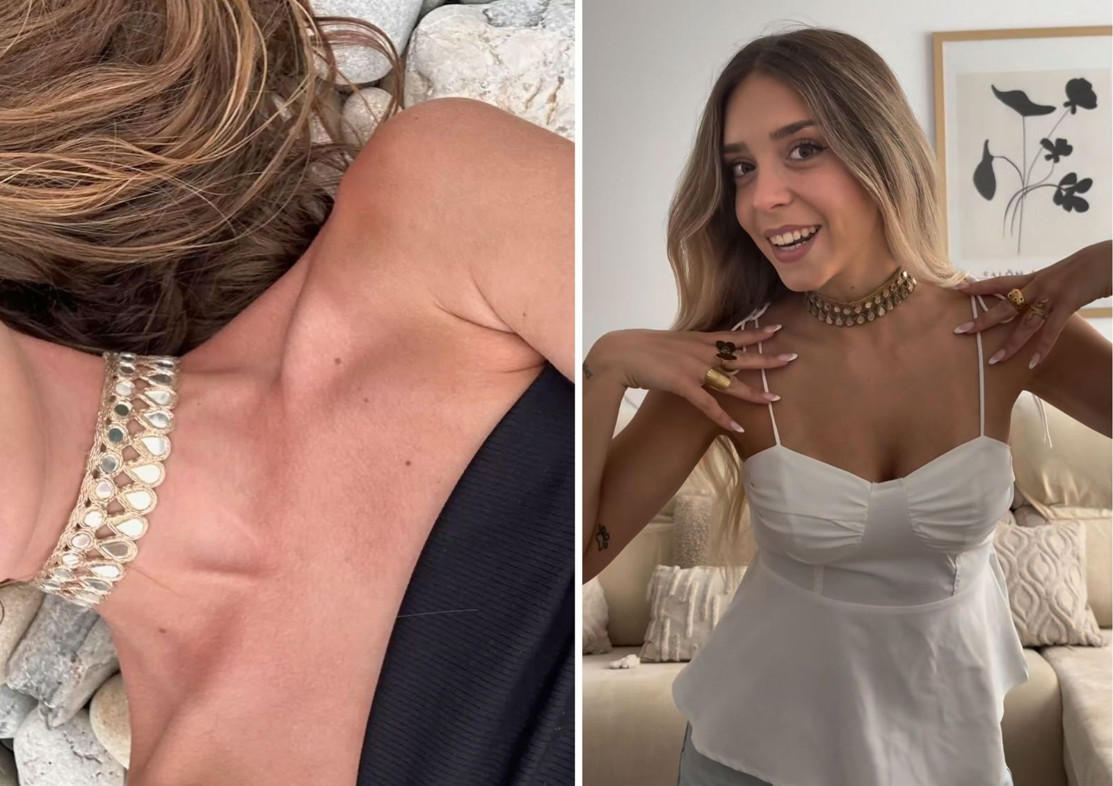 Tendencia chocker espejos de @pipiolasssss