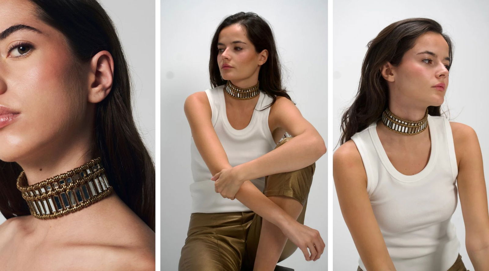 Tendencia chocker espejos de Bybel (@bybel_brand)