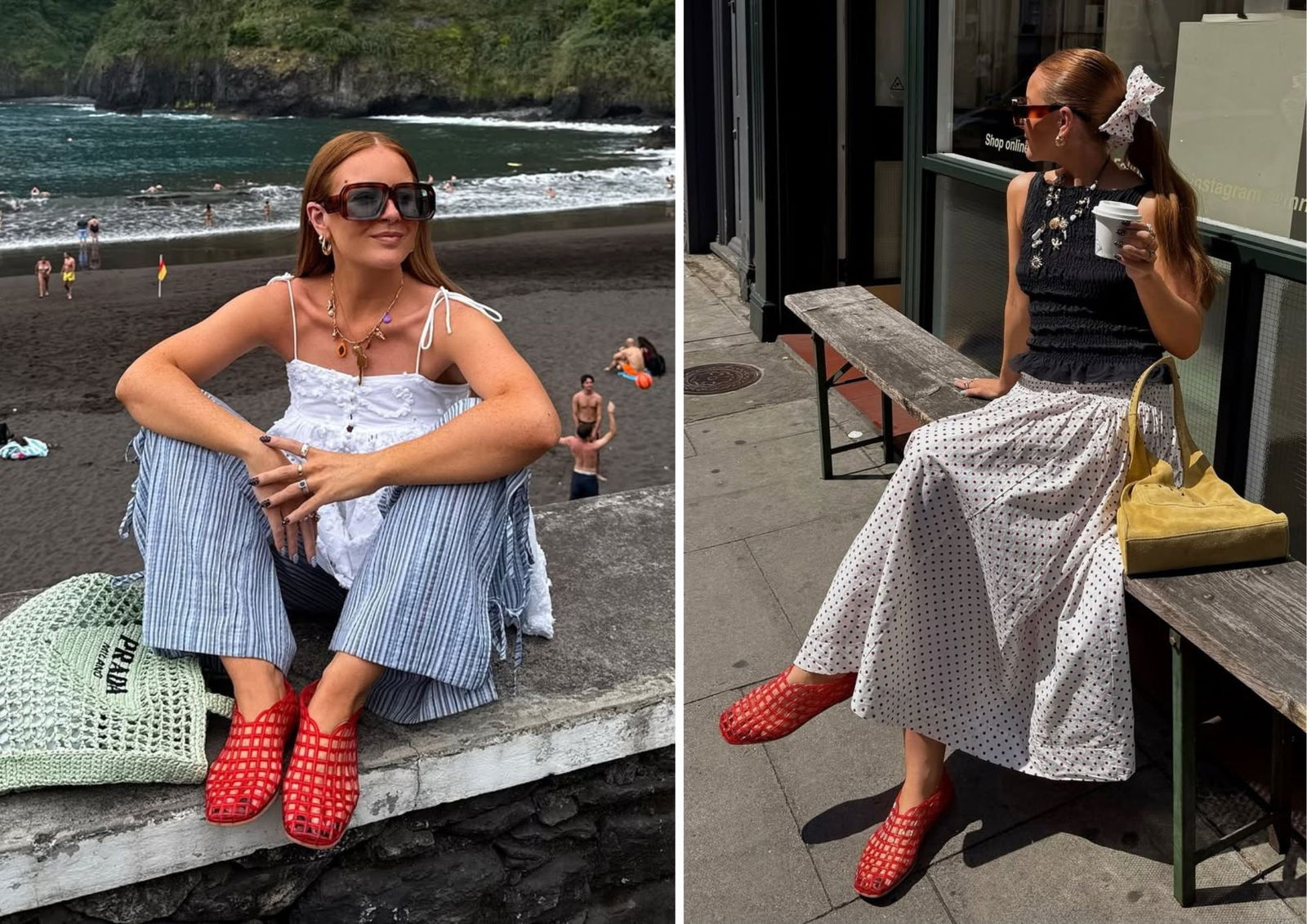tendencia jelly shoes @rebeccaferrazwyatt