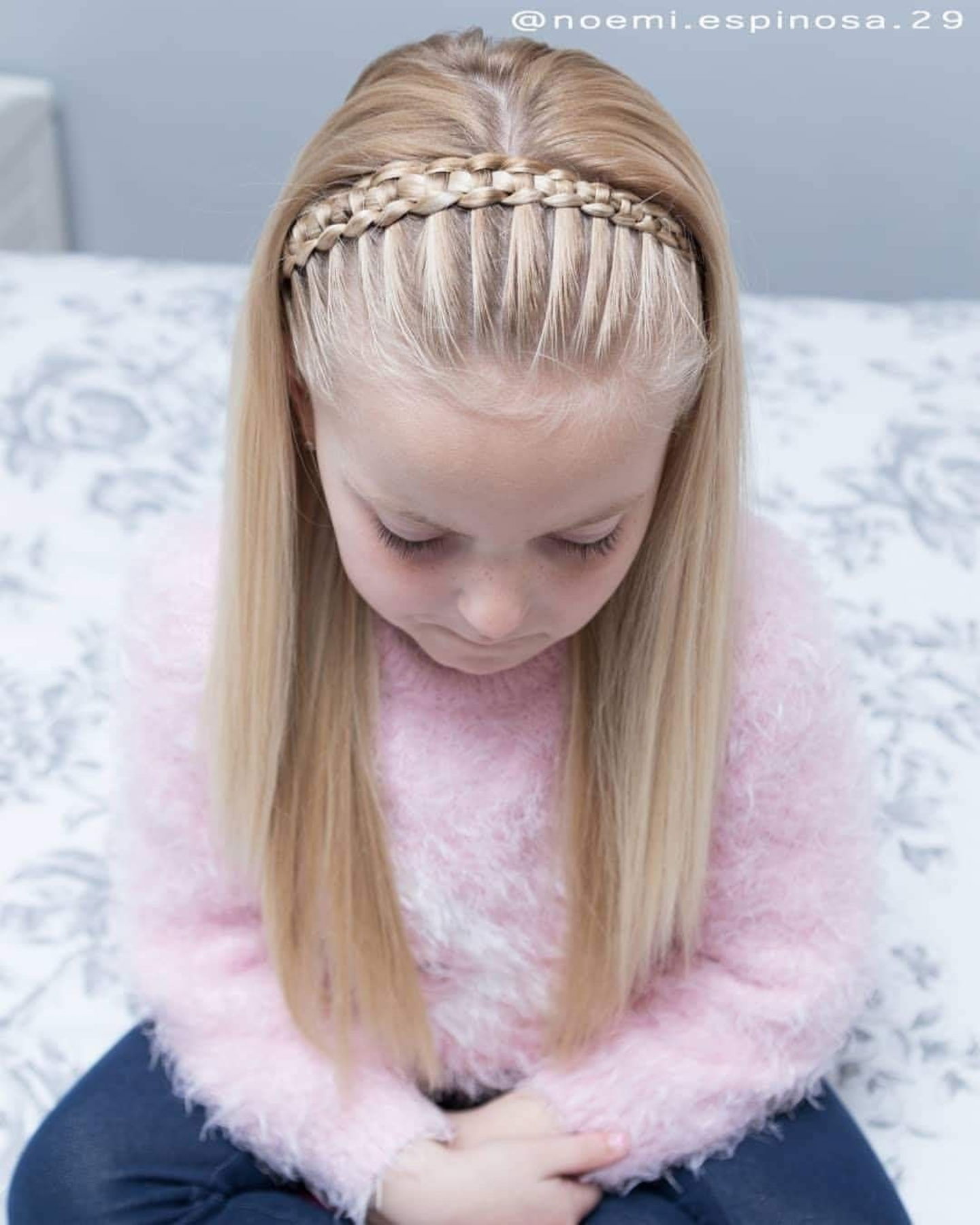 Trenza diadema