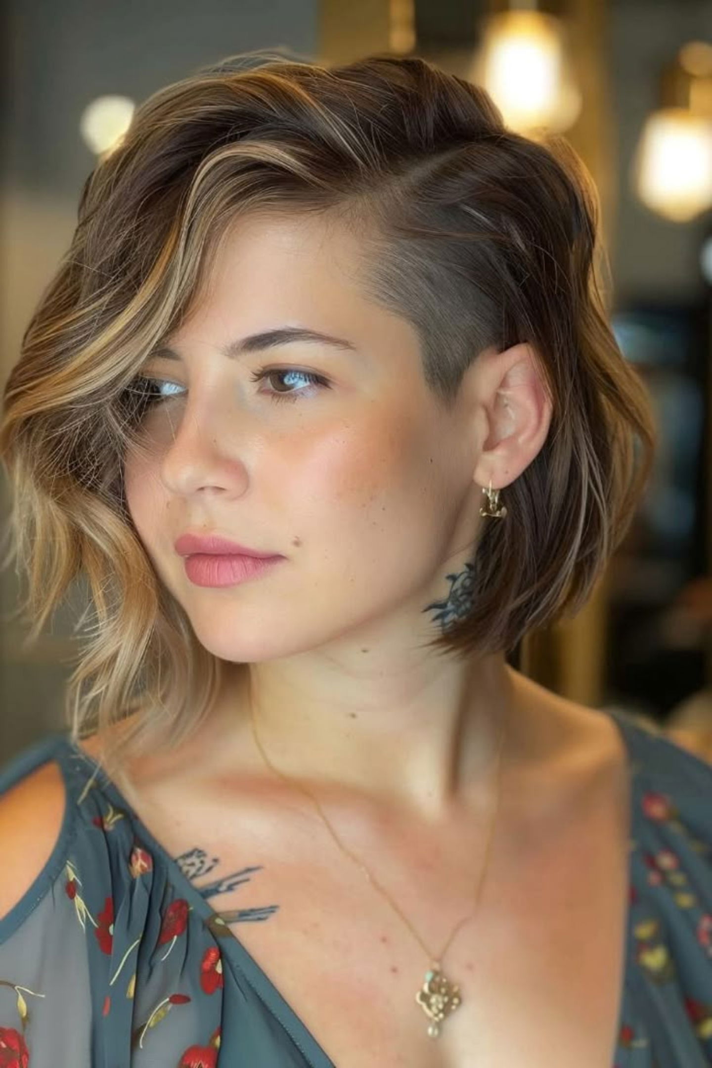 Corte de pelo bob rapado