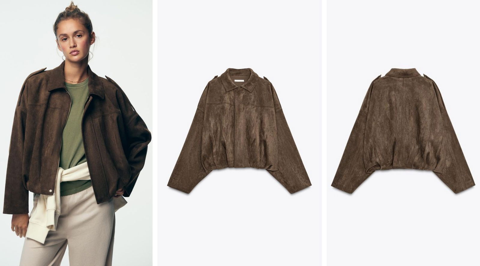 Bomber viral de Zara: la cazadora que se agotó en primavera y ahora está disponible en dos colores