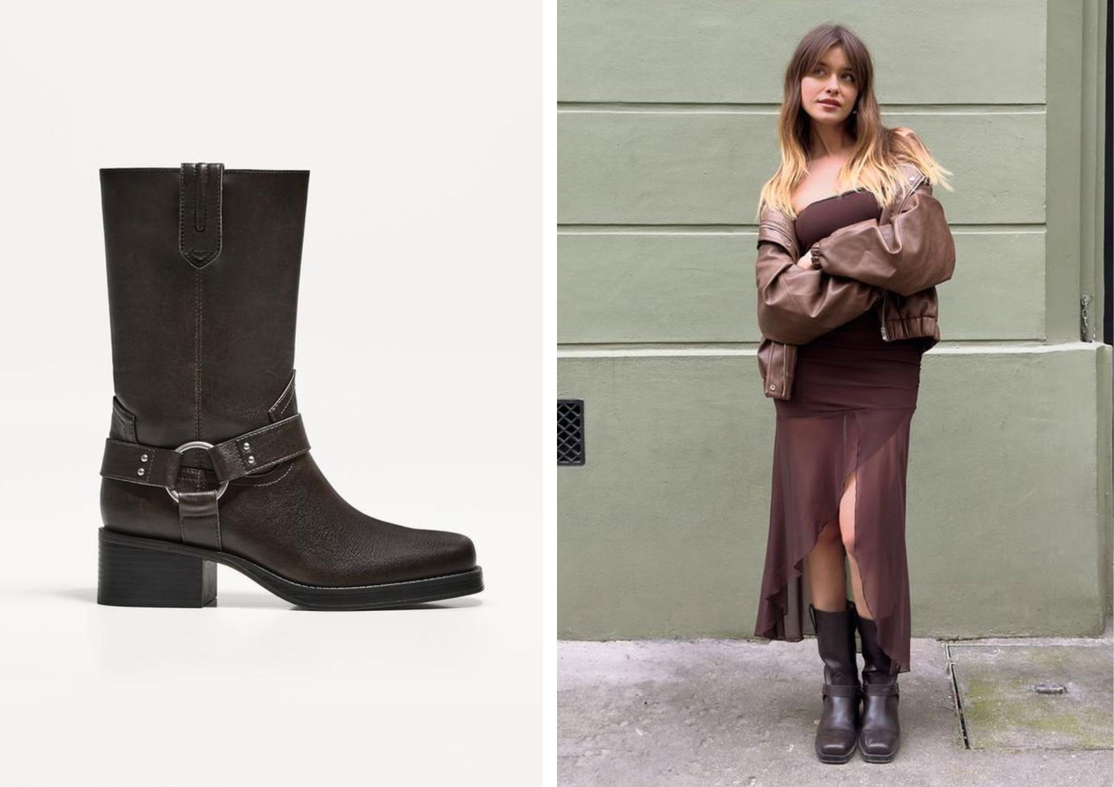 7 botas tendencia de otoño 2025: cowboy, biker y clásicas que marcan el paso esta temporada