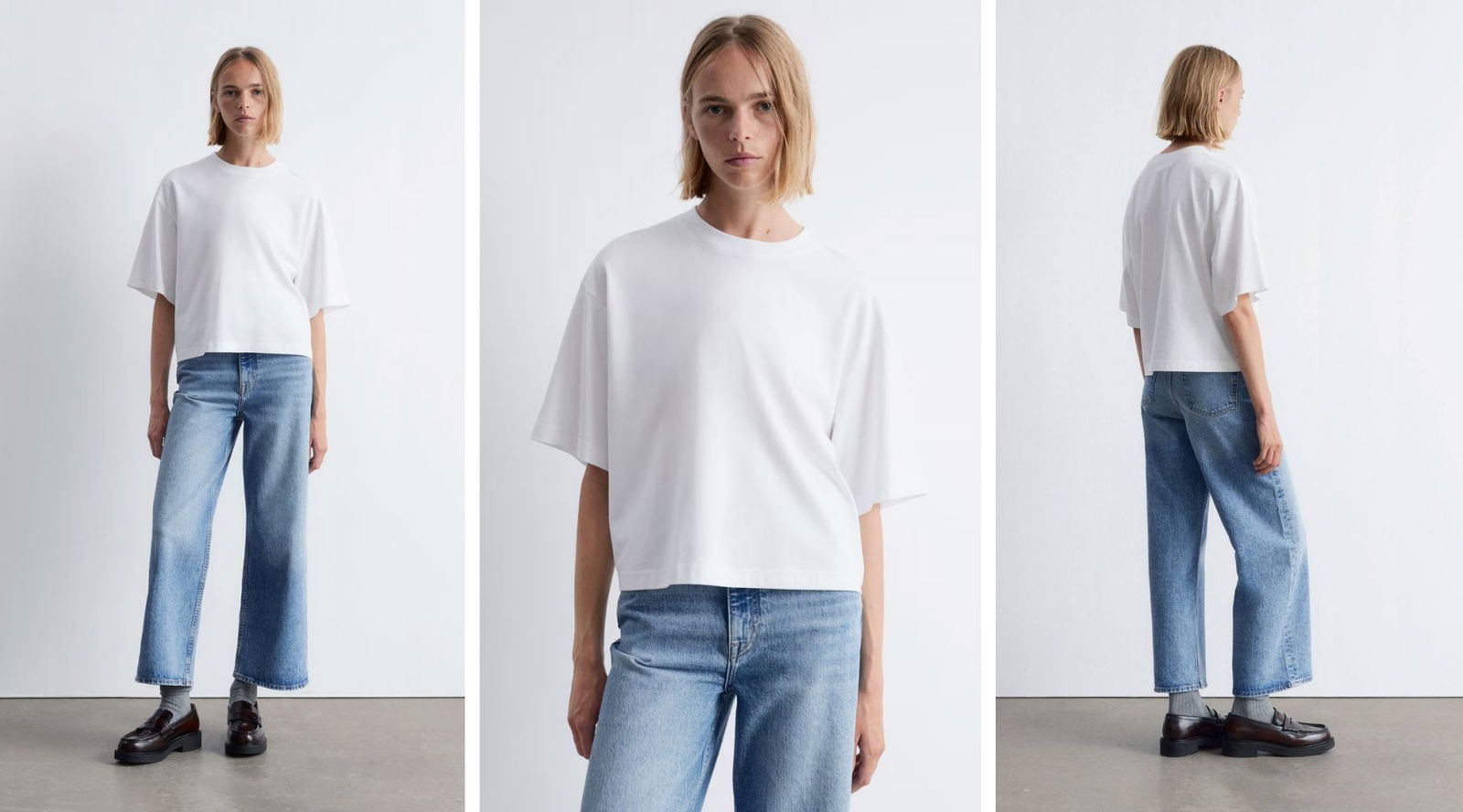 5 marcas con camisetas blancas básicas de calidad que no se transparentan
