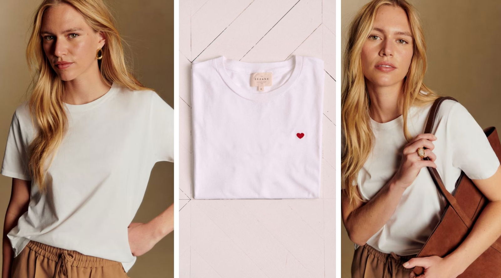 5 marcas con camisetas blancas básicas de calidad que no se transparentan