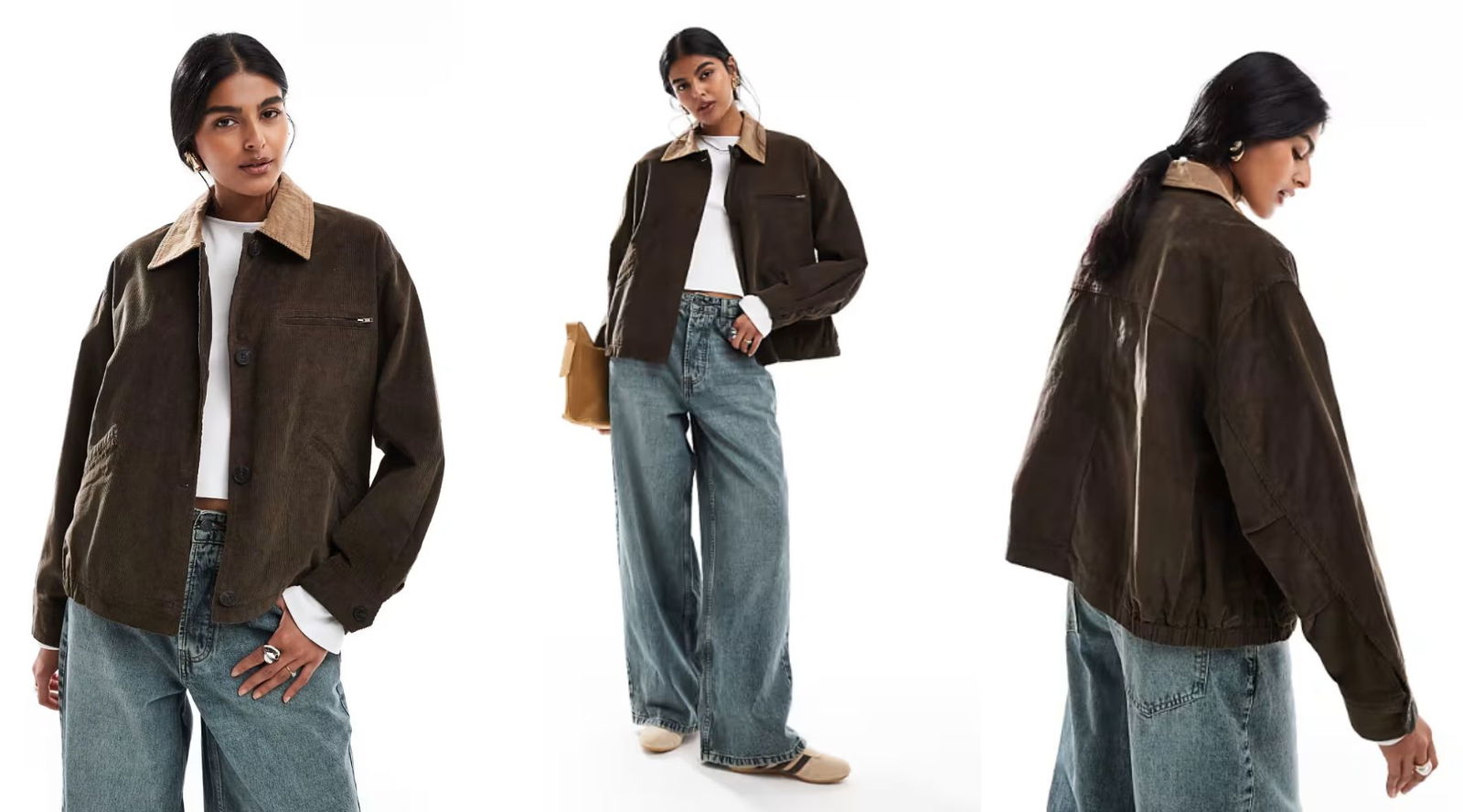 Cazadoras marrón chocolate: el básico que veremos en todos los looks de otoño