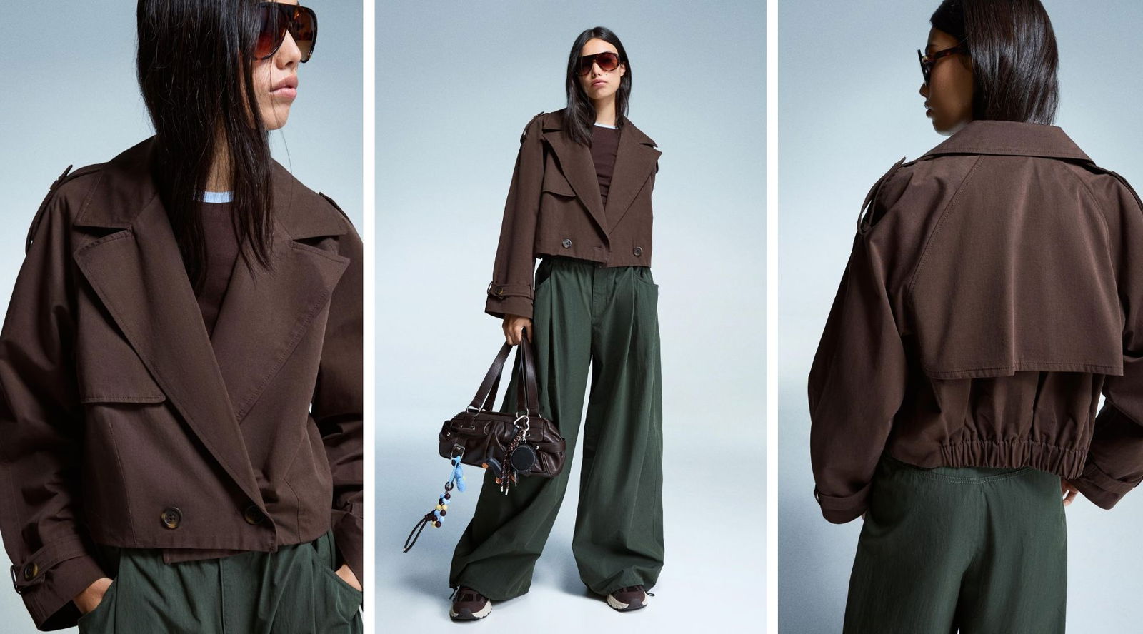 Cazadoras marrón chocolate: el básico que veremos en todos los looks de otoño
