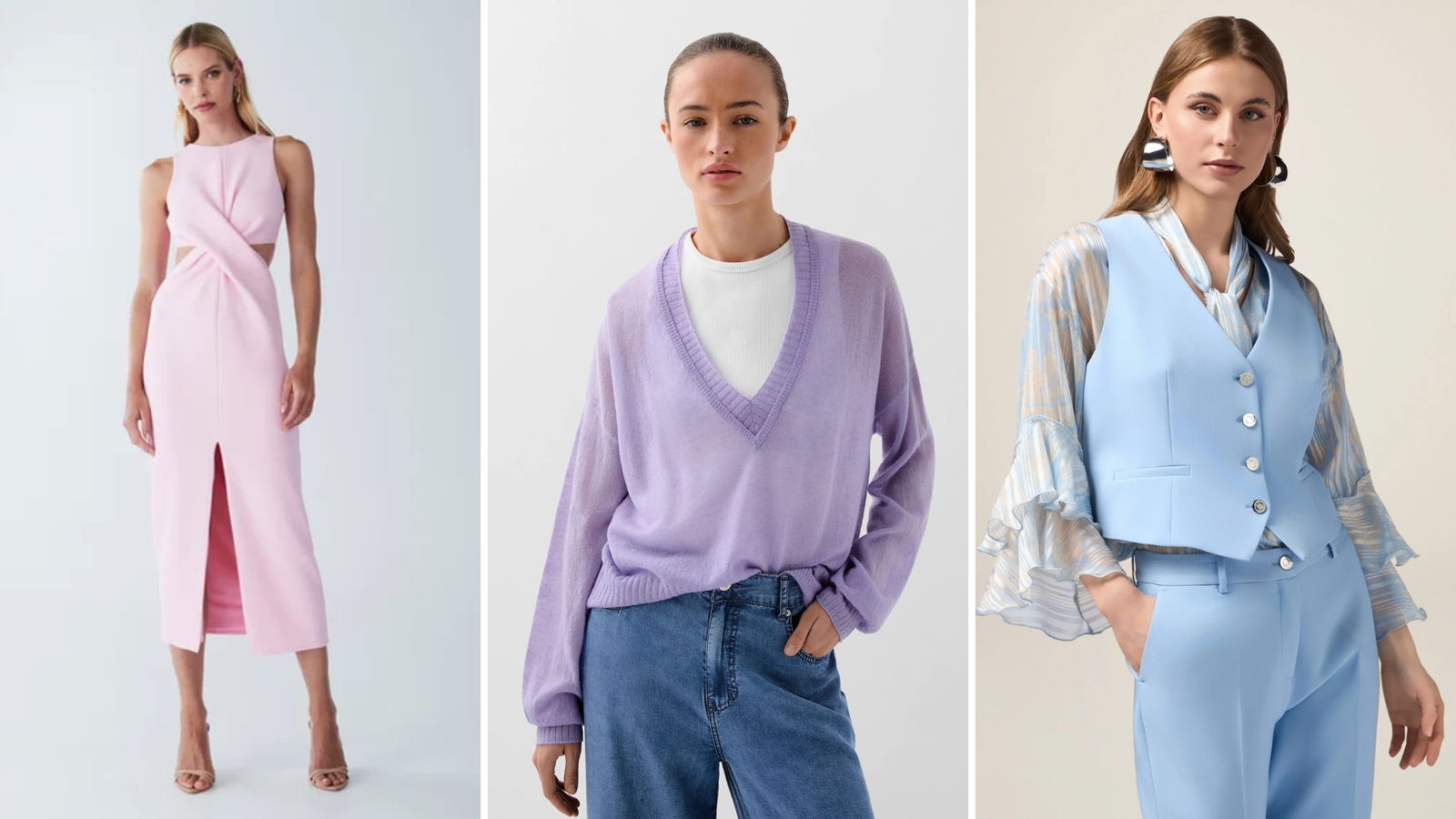 Moda en tonos pastel
