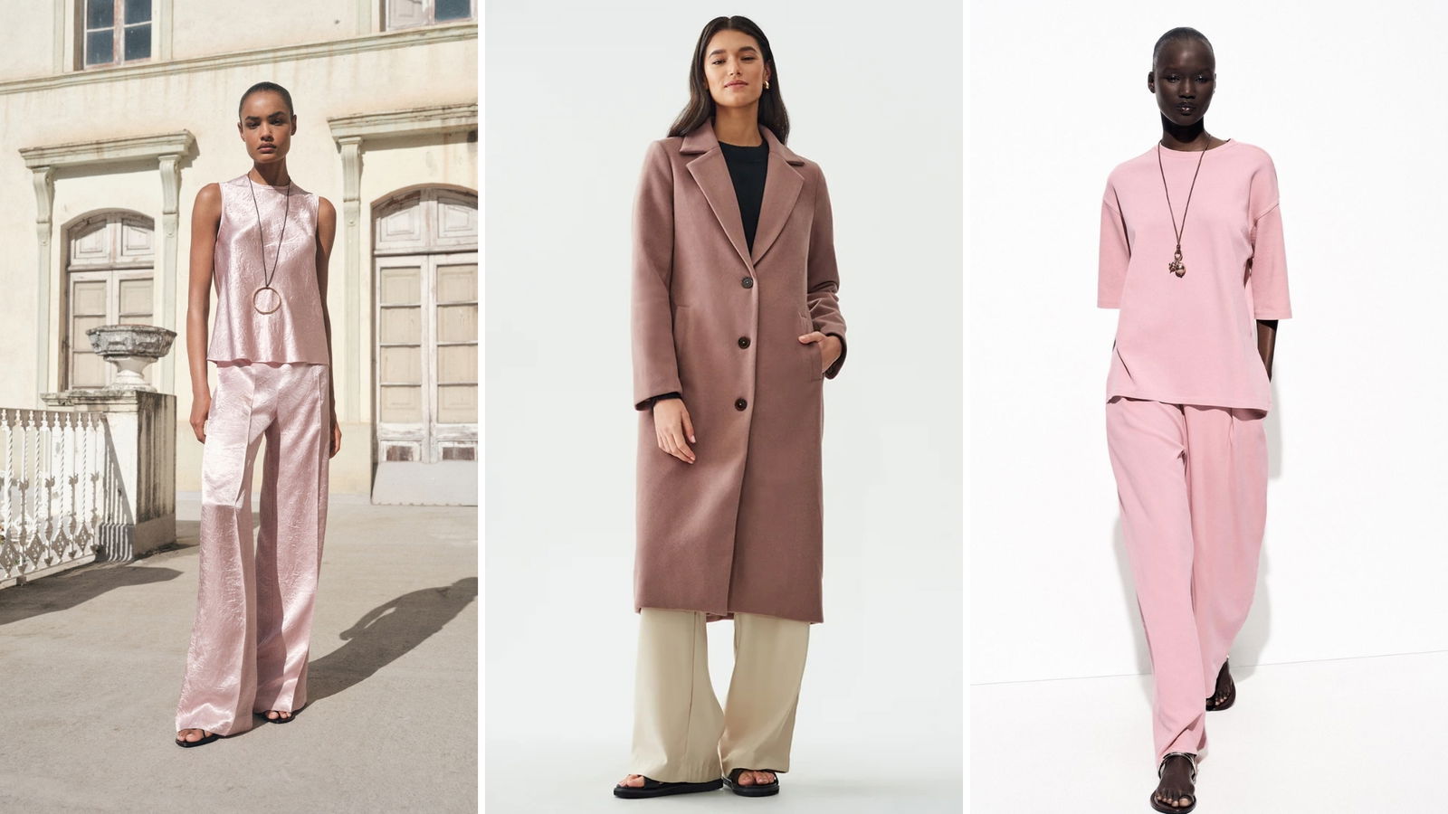 Moda rosa empolvado