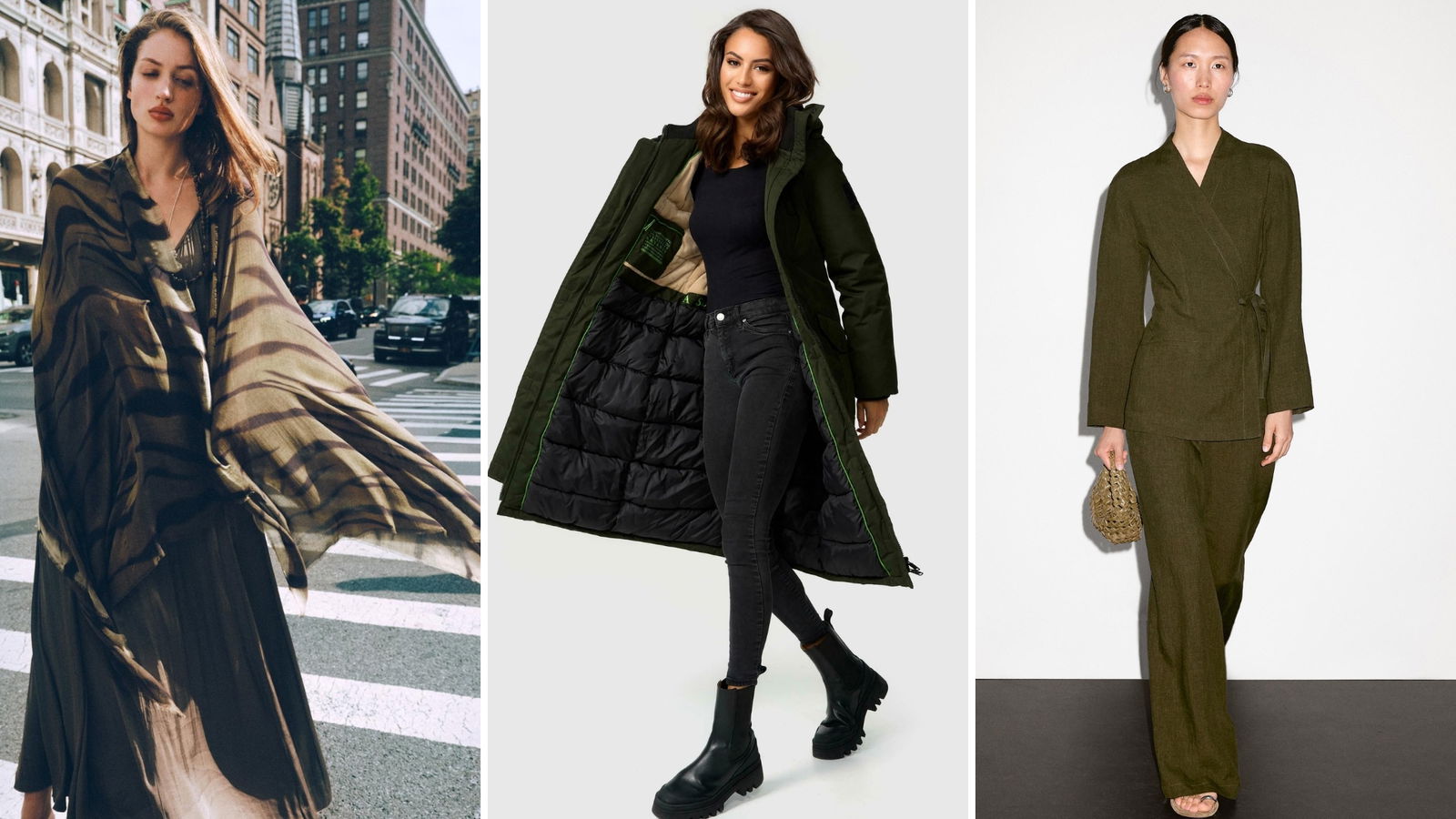 Moda verde caza