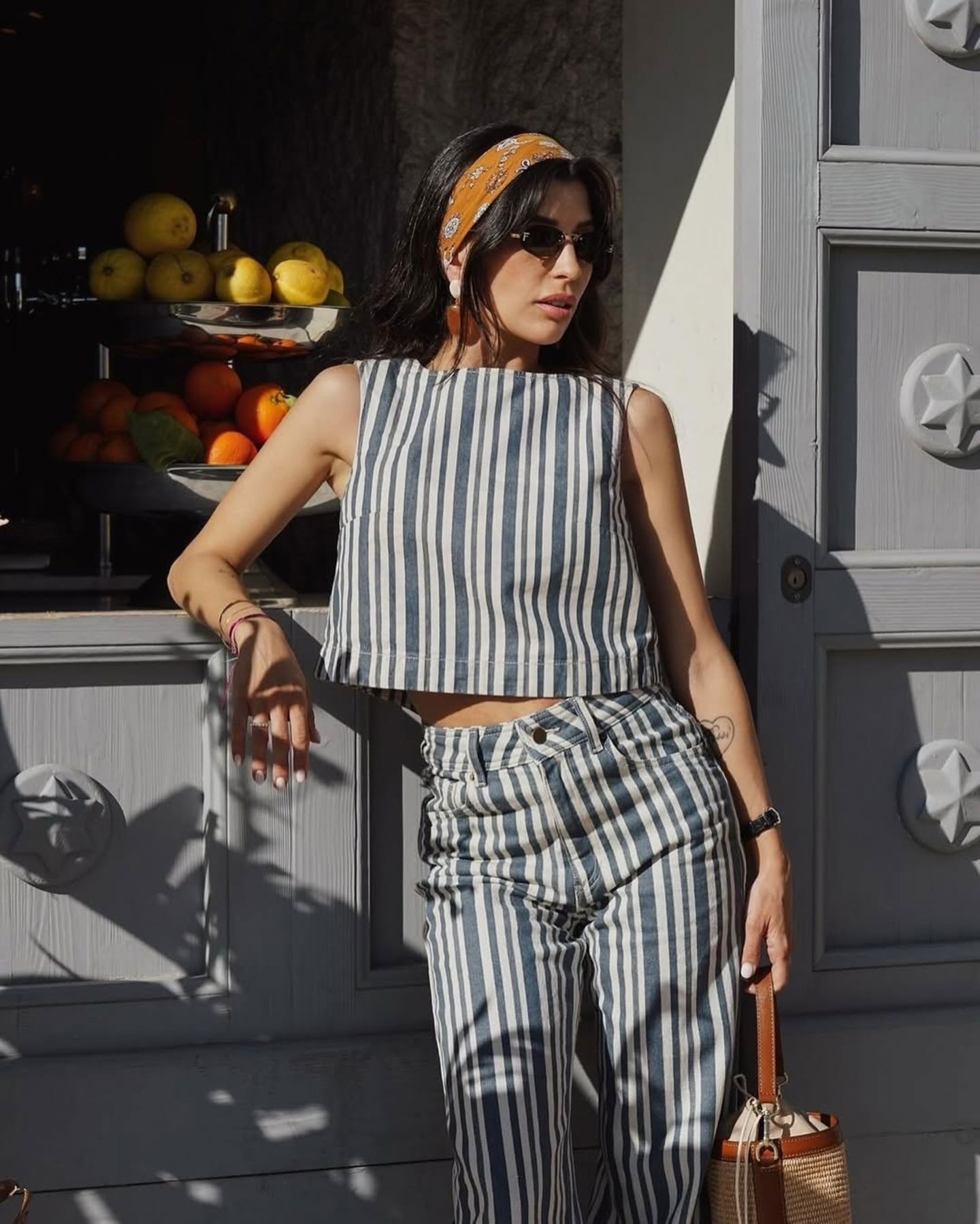 El conjunto de rayas de Mango que recuerda a uno de Sézane y que querrás llevar este verano