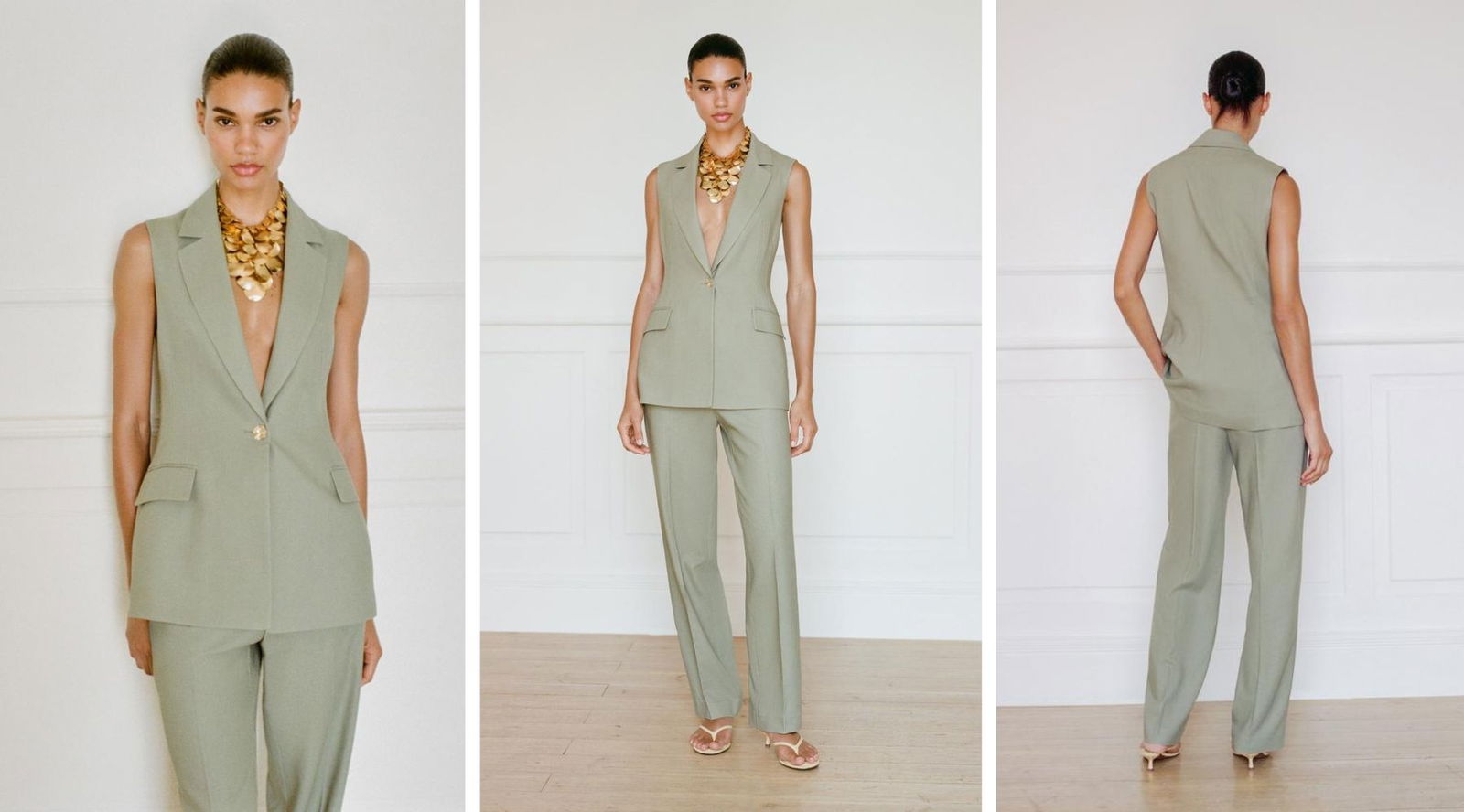 Conjuntos Zara verde