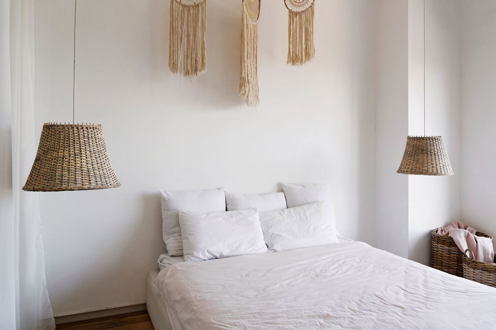 Dormitorio estilo Japandi