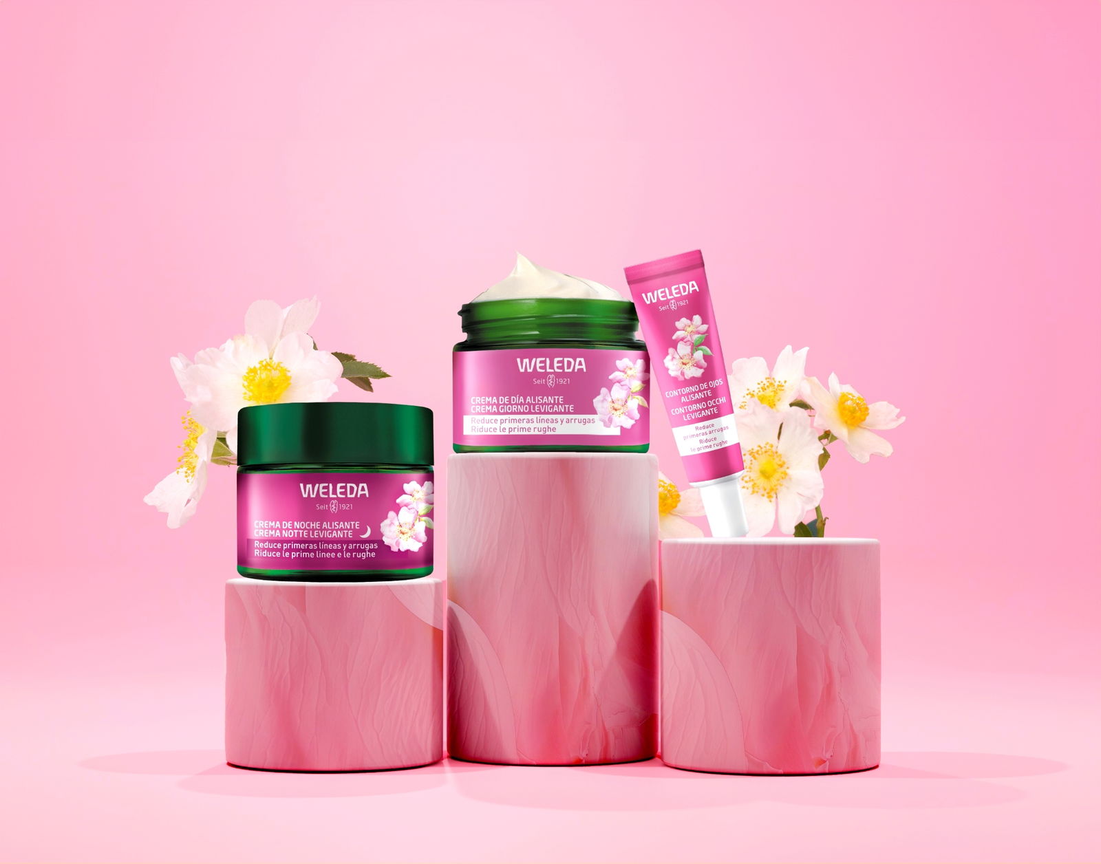 línea Rosa Mosqueta & Té Blanco