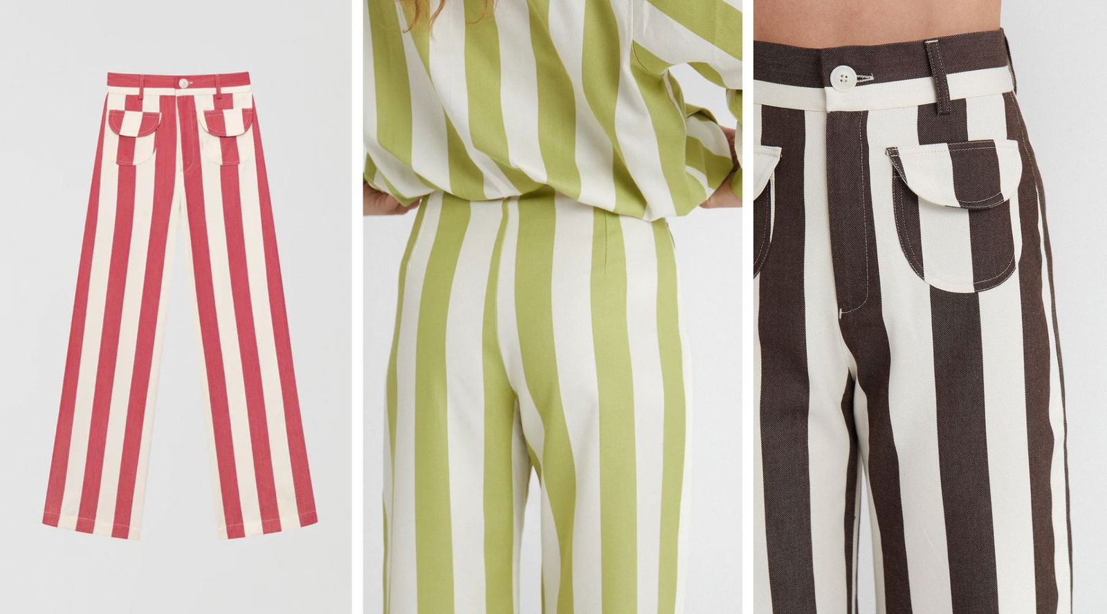 Los pantalones icónicos de La Veste tienen versión corta (así los vimos en Copenhague)