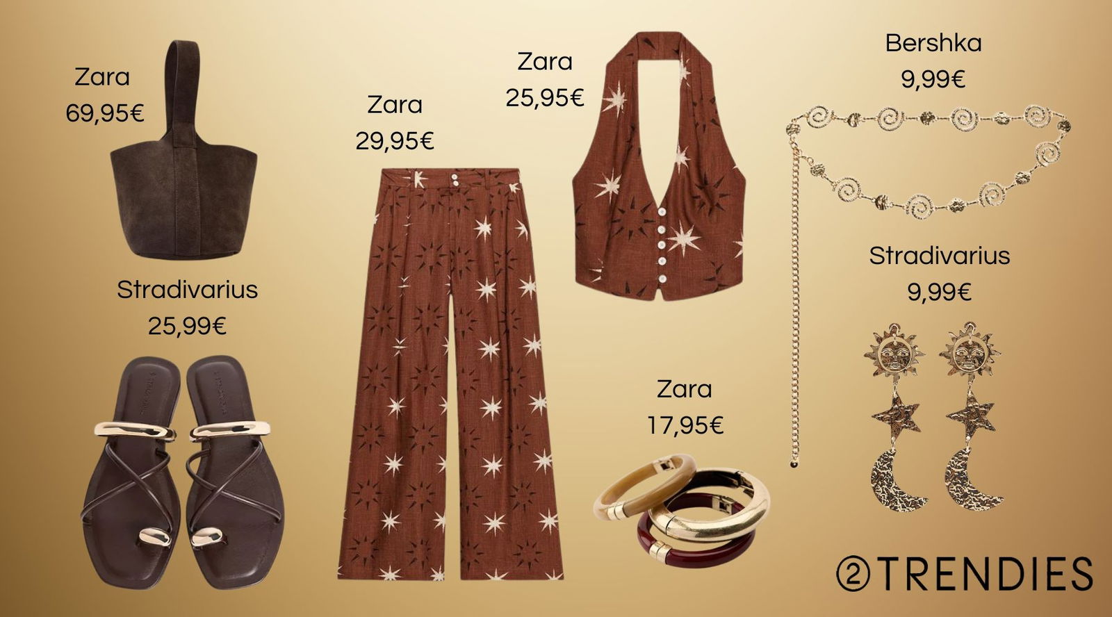 Dos looks de verano de Inditex con bolso de ante que seguirás usando después