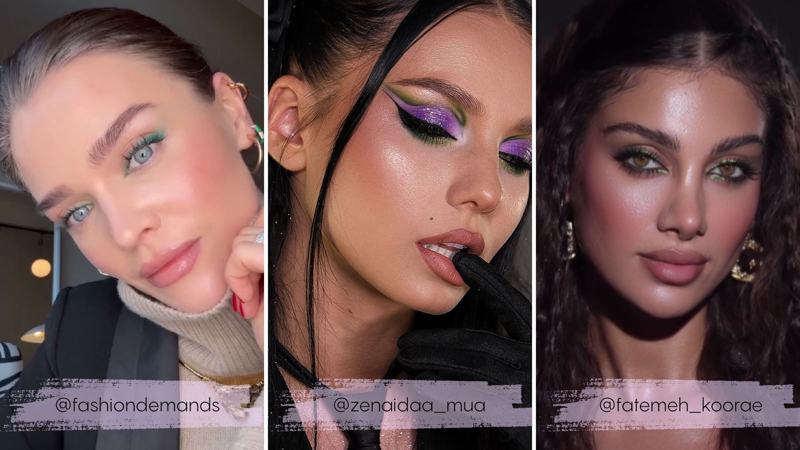 Maquillaje ojos verde