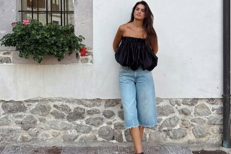 Bermudas denim (o jorts): Marta Lozano se suma a la tendencia con este modelo de Zara