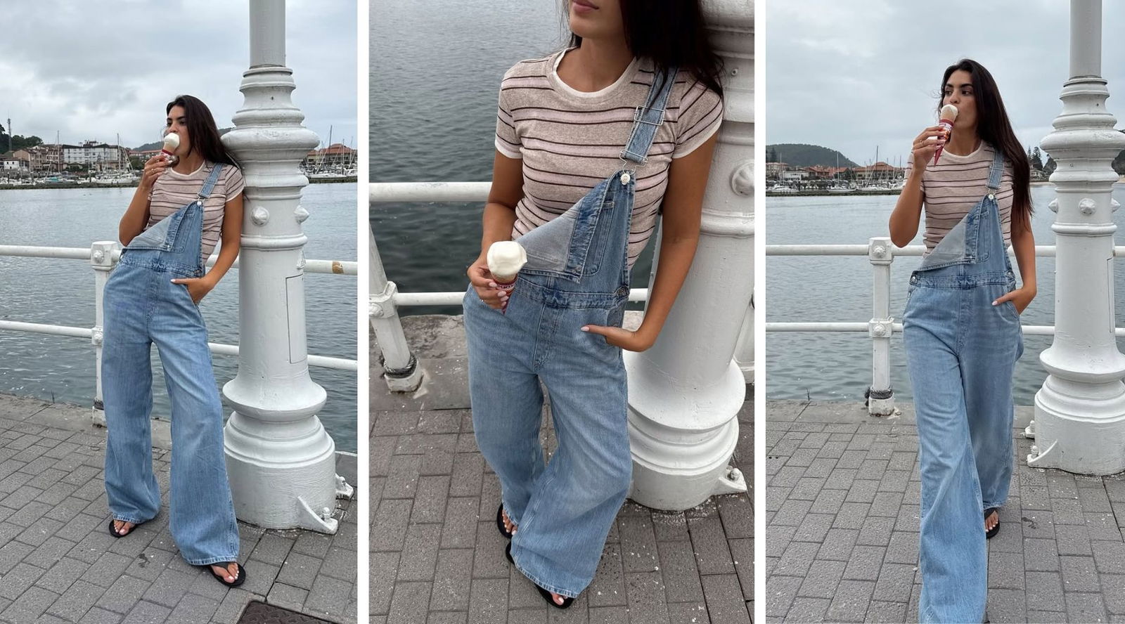 Cómo se lleva el peto vaquero en 2025: del look de verano al layering de otoño