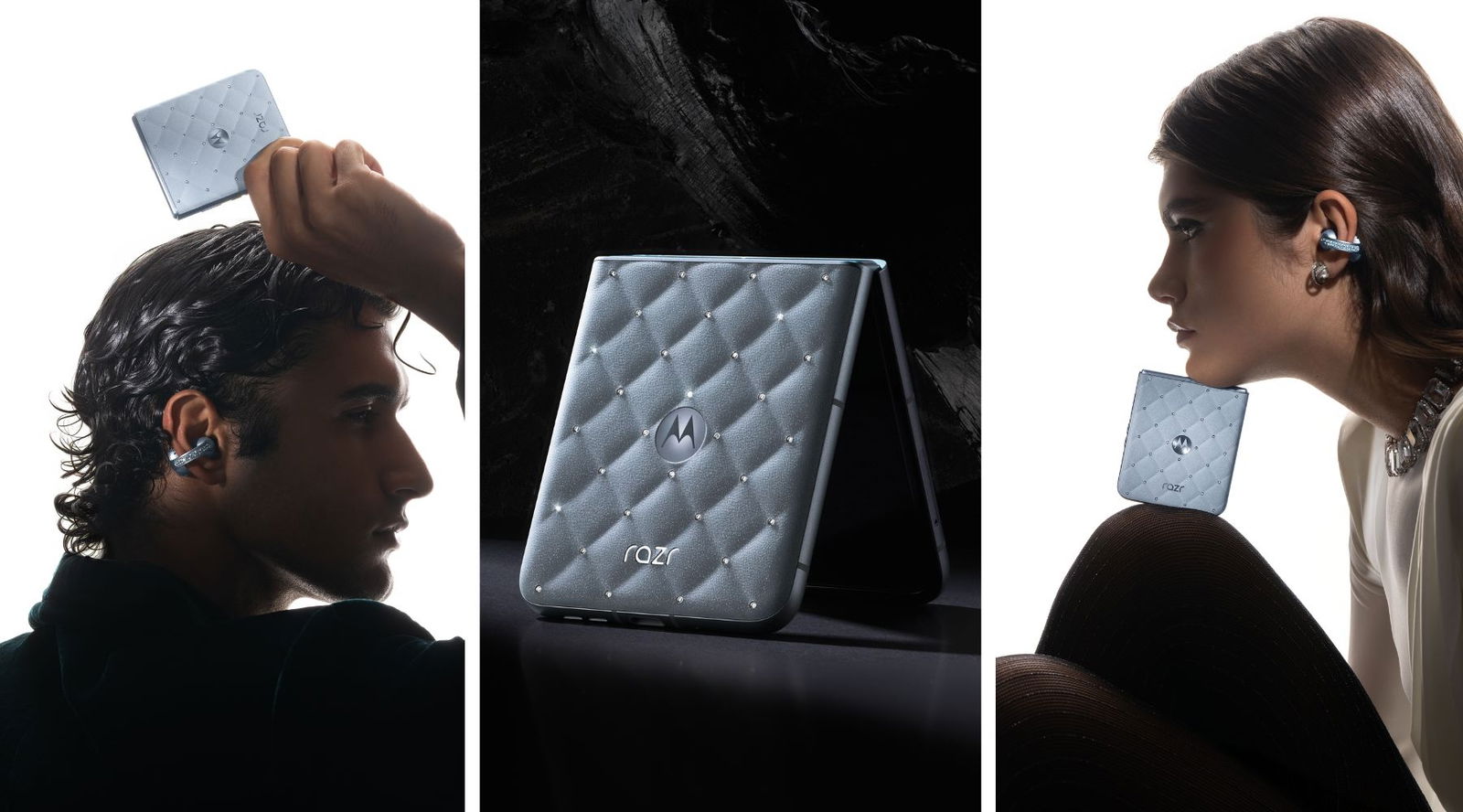 Motorola y Swarovski firman una colección brillante.