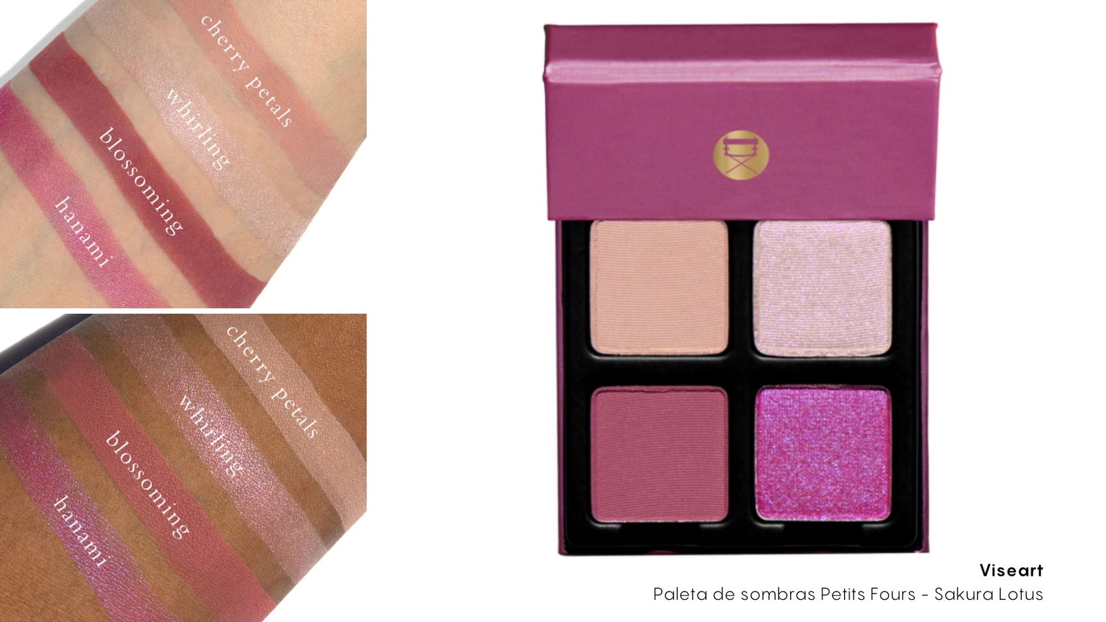 Paleta sombras de ojos de Viseart