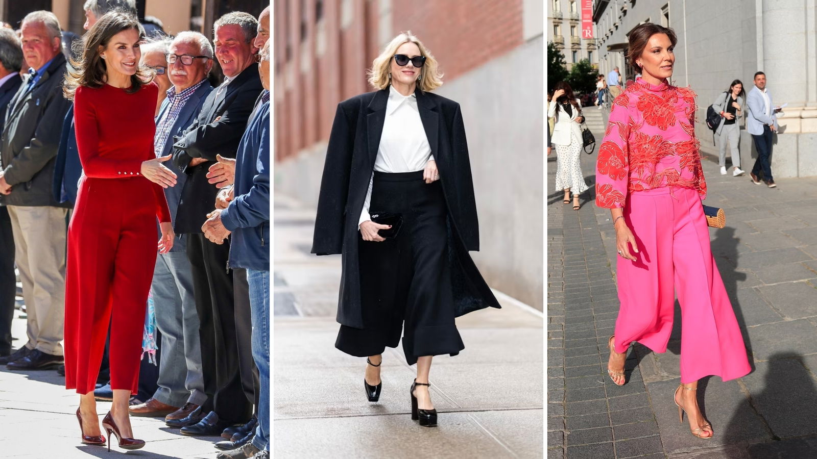 Celebrities con pantalón culotte