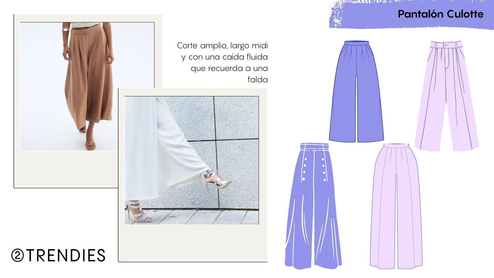 Pantalón culotte