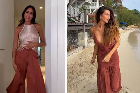 Rocío Osorno y Aretha Fusté apuestan por el terracota: el color que mejor queda a las chicas morenas